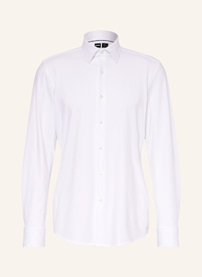 Boss Jerseyhemd Hank Slim Fit weiss