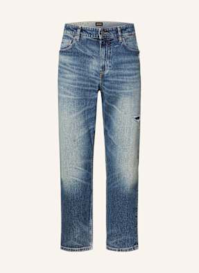 Boss Destroyed Jeans Troy Regular Tapered Fit blau