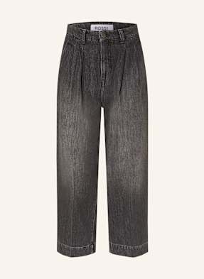 Rossi Džíny Noa Crop Wide Fit 975 authentic grey