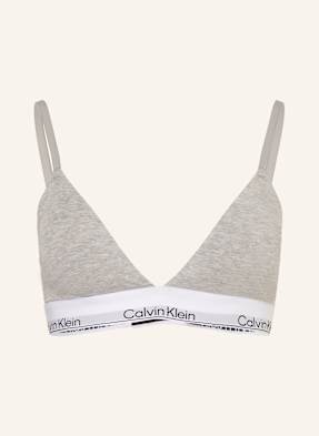 Calvin Klein Triangel-Bh Icon Cotton Modal grau