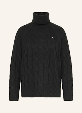 Tommy Hilfiger Svetr S Rolákem černá