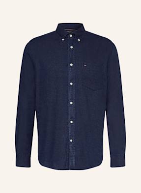 Tommy Hilfiger Flanelová Košile Regular Fit tmavě modrá