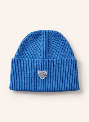 Darling Harbour Mütze Mit Cashmere blau