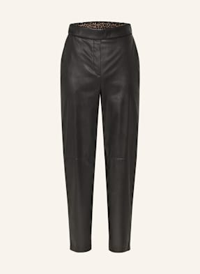 Marc Cain Hose Ranchi In Lederoptik schwarz