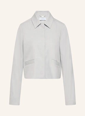 Comma Kastenjacke grau