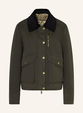 Lilienfels Bunda Fieldjacket Ze Směsi Materiálů olivová