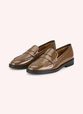 Flattered Mokasíny Typu Penny Sara khaki