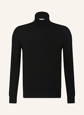 Ftc Cashmere Svetr S Rolákem Z Kašmíru tmavě modrá