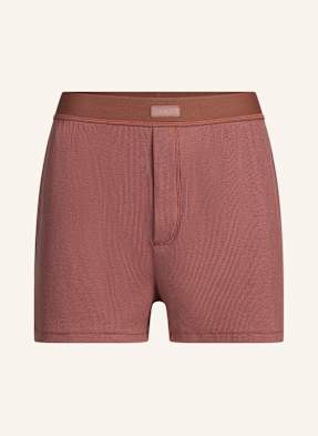 Skims Pohodlné Domácí Šortky Cotton Rib redwood redwood