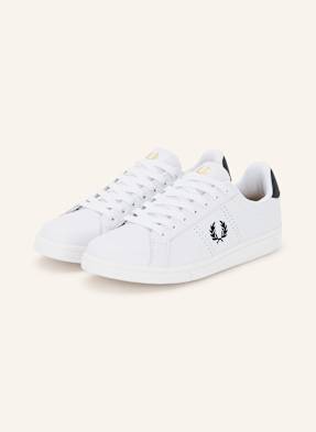 Fred Perry Sneakersy bílá / tmavě modrá