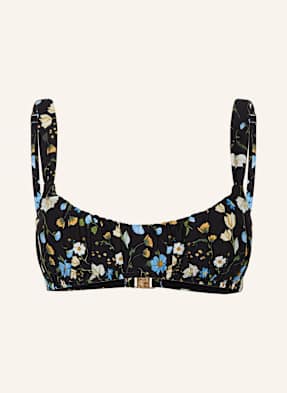 Seafolly Bralette-Bikini-Top Modern Romance schwarz