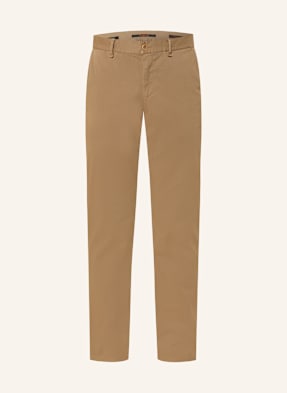 Alberto Chino Kalhoty Lou-Gabardine Regular Fit béžová