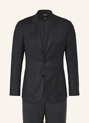 Zegna Oblek Extra Slim Fit 741 grey flanell