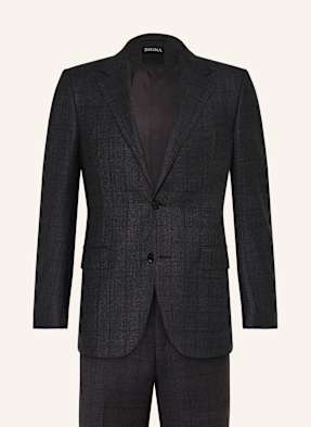 Zegna Oblek Extra Slim Fit černá / tmavě šedá