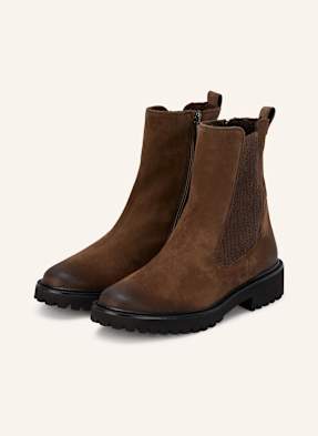 Paul Green Chelsea-Boots Earth braun