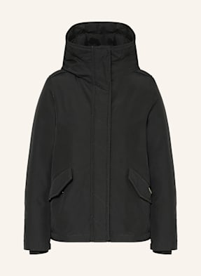 Woolrich Péřová Bunda černá