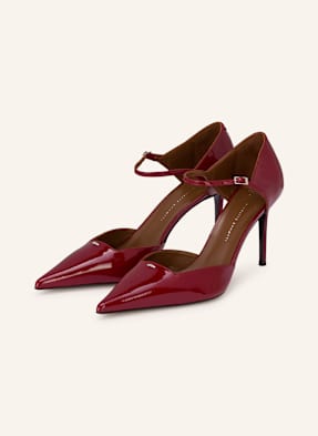 Giuseppe Zanotti Design Lodičky Raquel Grezzo tmavě červená