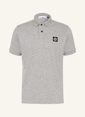 Stone Island Piqué-Poloshirt grau