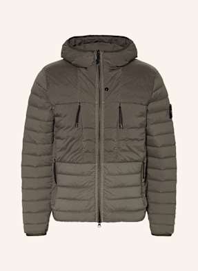 Stone Island Lightweight-Daunenjacke gruen