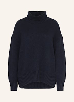Ftc Cashmere Svetr S Rolákem Z Kašmíru tmavě modrá