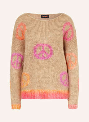 Miss Goodlife Pullover Mit Alpaka beige