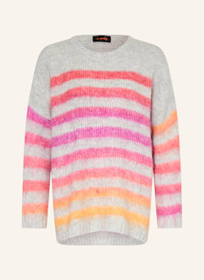Miss Goodlife Pullover Mit Alpaka grau