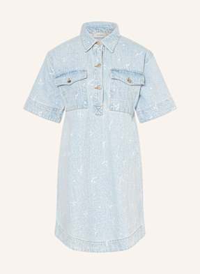 Neo Noir Džínové Šaty Saras 145 light blue
