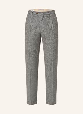 Myths Flanelové Kalhoty Extra Slim Fit šedá