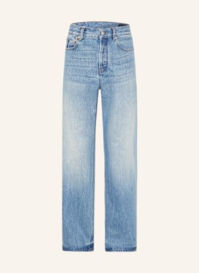 Jacquemus Džíny Le De-Nimes Droit Regular Fit 33c blue/tabac