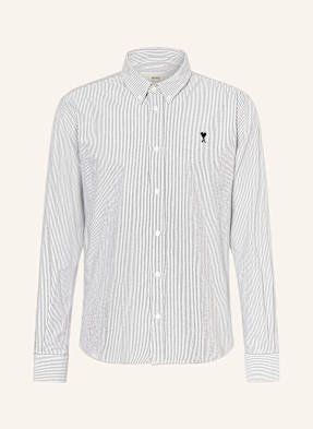 Ami Paris Košile Classic Fit černá / bílá