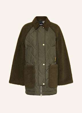 Barbour Jacke Barden Im Materialmix gruen
