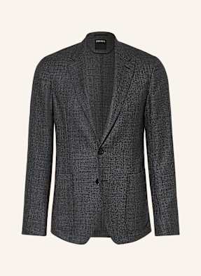 Zegna Sako Extra Slim Fit tmavě šedá