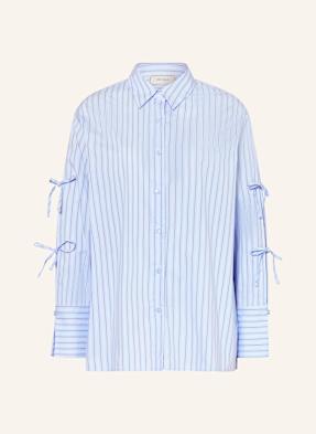 Neo Noir Oversized-Hemdbluse Selini blau