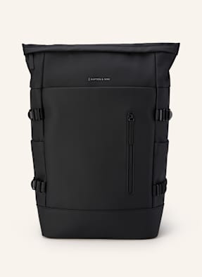 Kapten & Son Rucksack Helsinki Mit Laptop-Fach schwarz