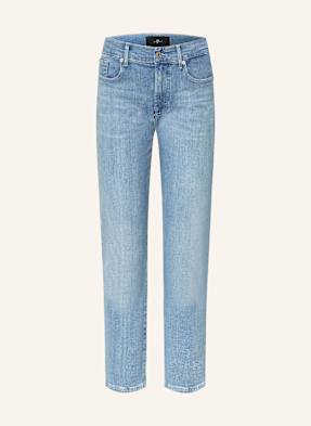 7 For All Mankind Boyfriend Jeans Relaxed Skinny blau