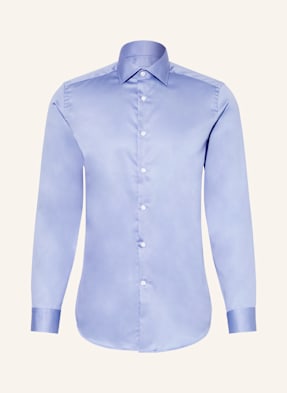 Reiss Satinhemd Remote Slim Fit blau