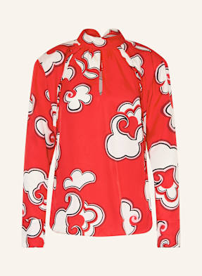 Dorothee Schumacher Halenka Soft Florals S Výstřihem červená / bílá / růžová