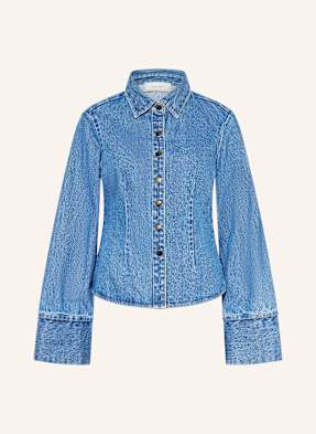 Neo Noir Hemdbluse Rosa blau