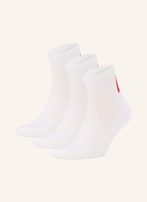 Hugo Ponožky, 3 Páry V Balení 100 white