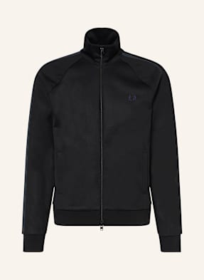 Fred Perry Tréninková Bunda S Galonovými Pruhy černá