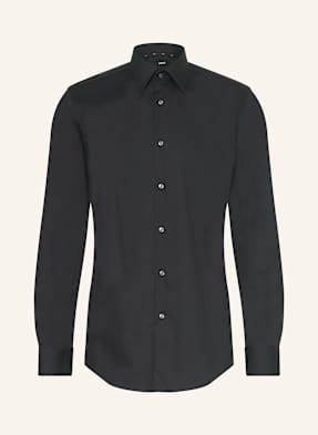 Boss Hemd Hank Slim Fit schwarz