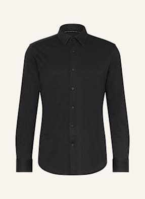 Boss Jerseyhemd Hank Slim Fit schwarz