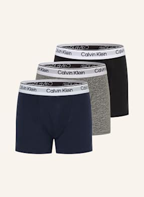 Calvin Klein 3er-Pack Boxershorts Icon Cotton Stretch schwarz