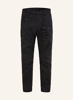 dsquared2 Cargo Kalhoty Sexy Cargo Fit černá