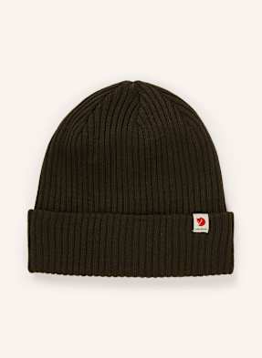 Fjällräven Čepice Rib tmavě zelená