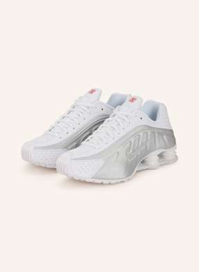Nike Sneaker Shox r4 weiss