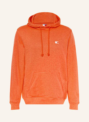 Tommy Jeans Mikina S Kapucí oranžová