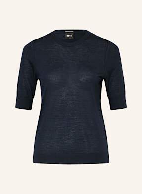 Boss Strickshirt Farbella blau