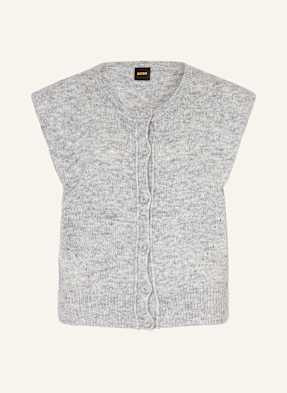 Boss Strickjacke Foldrerio grau