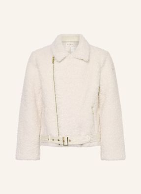 Guess Teddyfell-Jacke weiss